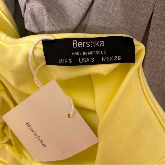 Cropped Yellow Tank Top - Picture 5 of 5